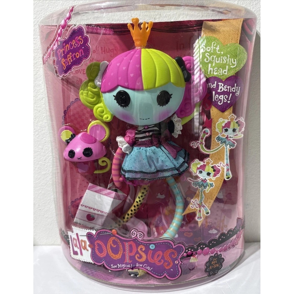 LaLaOOPSIES Princess Saffron MGA Entertainment Volume 1 Soft Squishy Head Doll